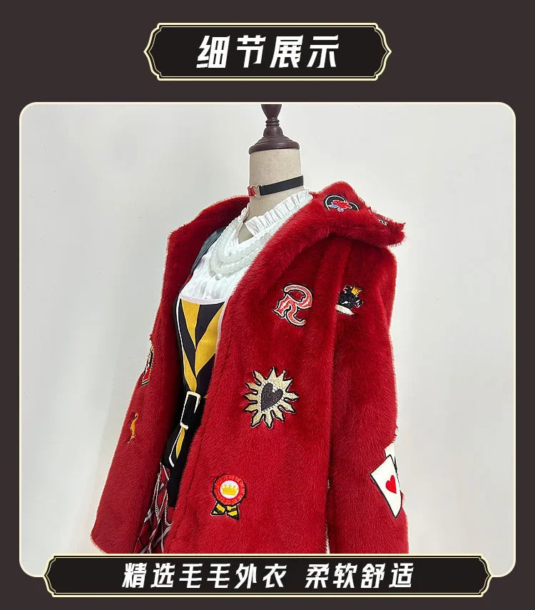 Anime Riddle Cosplay Twisted-Wonderland Costume Halloween Carnival Fashion Uniform Accessories Prop Jacket Men Women Riddle Set
