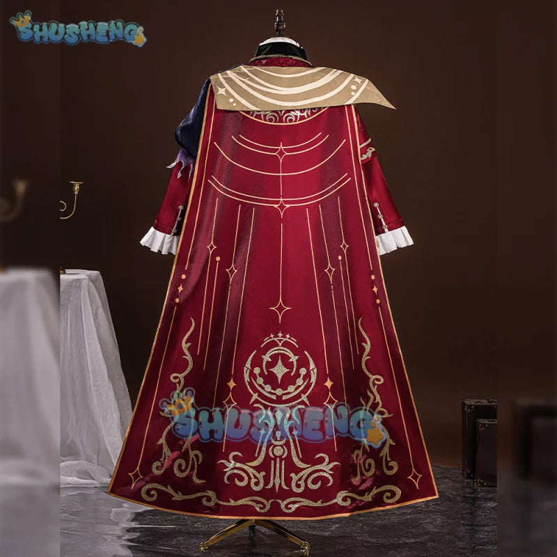 Wax Sculptor Cosplay Costume Identity Ⅴ Philip Astrologer Uniform Halloween Carnival Party Christmas Play Role Clothes Clothing