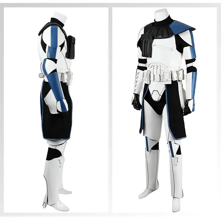 Captain Rex CT-7567 Movie Star Cosplay Costume Helmet shoes gloves waist bag prop set Halloween men women fantasy New uniform