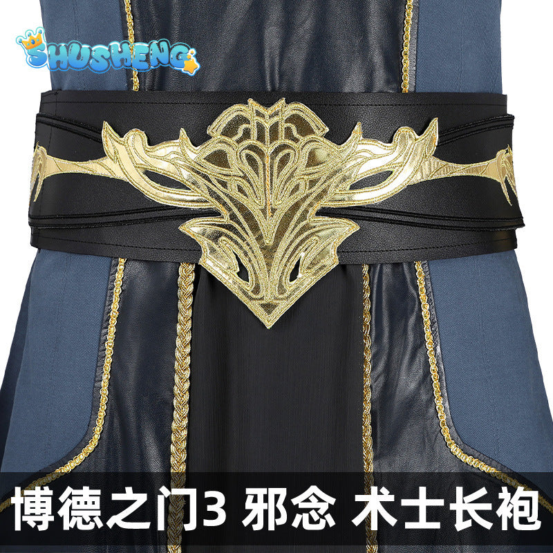 BG 3 Dark Urge Cosplay Costume Baldur Urge Robe Pants Accessories Outfit Man Gate 3 Comic Con Costumes