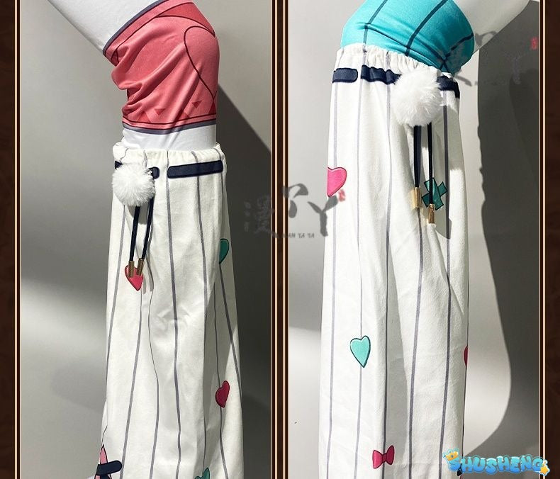 Genshin Impact Vareesa Cosplay Costume - Full Set Anime Game Roleplay Outfit with Accessories