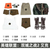 LoL Arcane:League of Legends2 Ekko Cosplay Costume Game Party Uniform Hallowen Carnival Role Clothes Clothing Shusheng