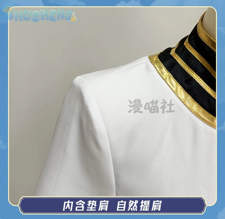 Regulus Corneas Cosplay Anime Re:zero Costume Fashionable and Handsome Set and Accessories Halloween Carnival Woman Men Uniform