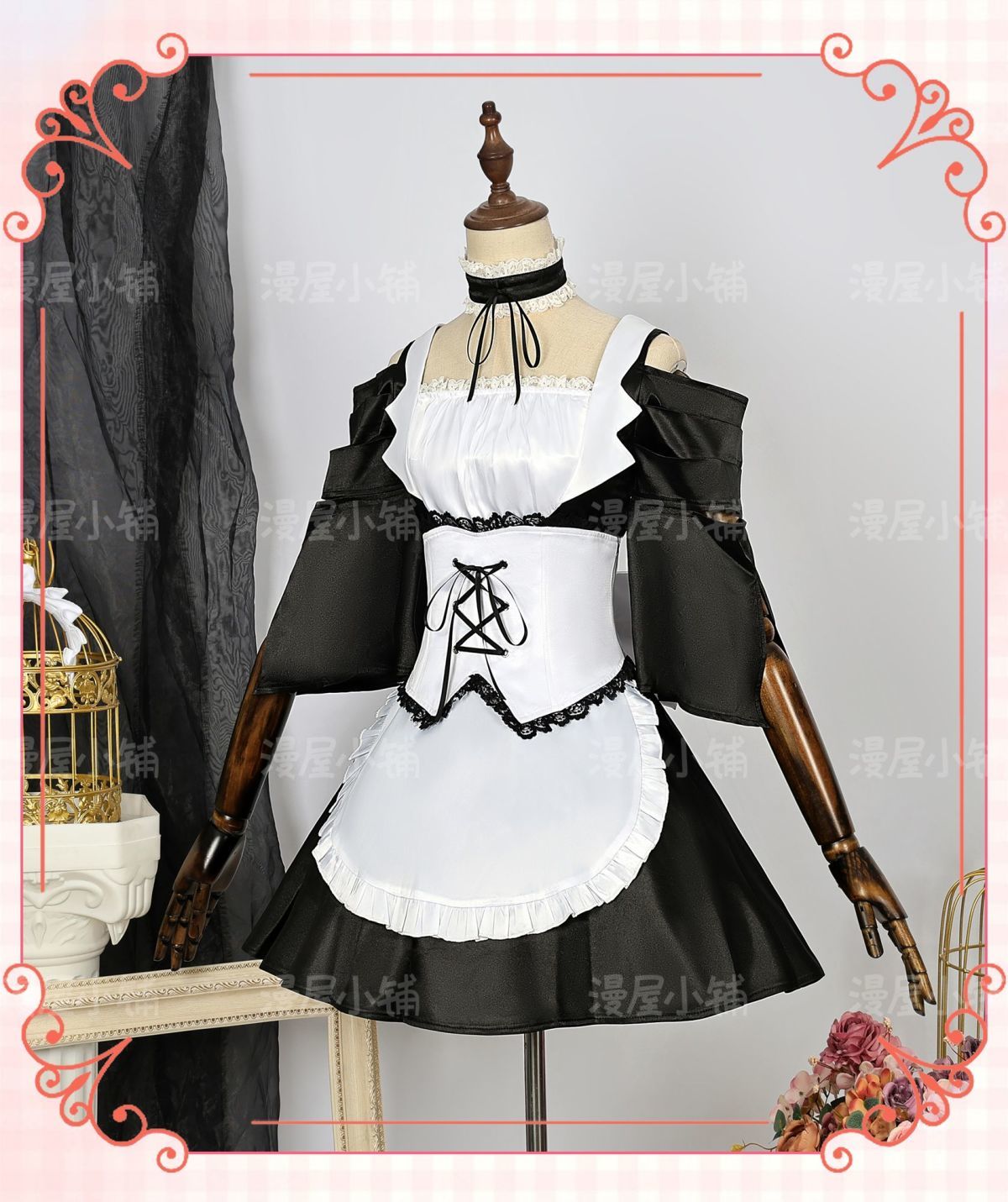 Maid sama Misaki Ayuzawa Cosplay Costume Maid Dress Anime Roleplay Uniform Halloween Party Carnival Uniform COSFun