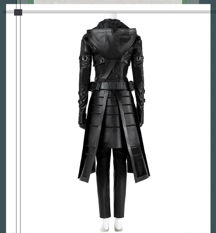 Thunderbolts Ghost Cosplay Costume Uniform Halloween Carnival Party Christmas Play Role Clothes Clothing for Women