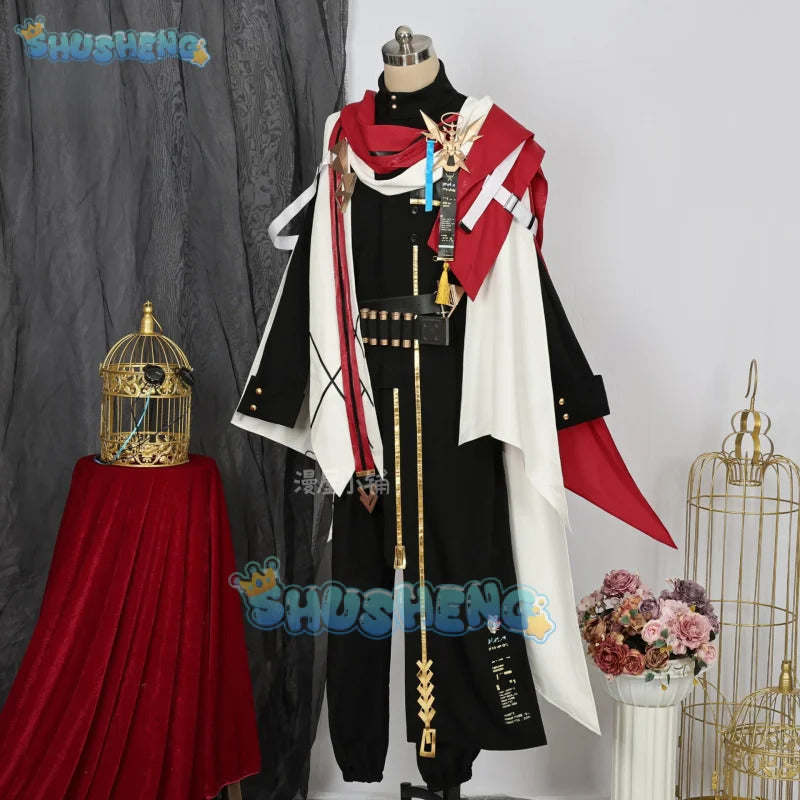 Arknights Executor the Ex Foedere Cosplay Costume Uniform Halloween Carnival Party Christmas Play Role Clothes Clothing