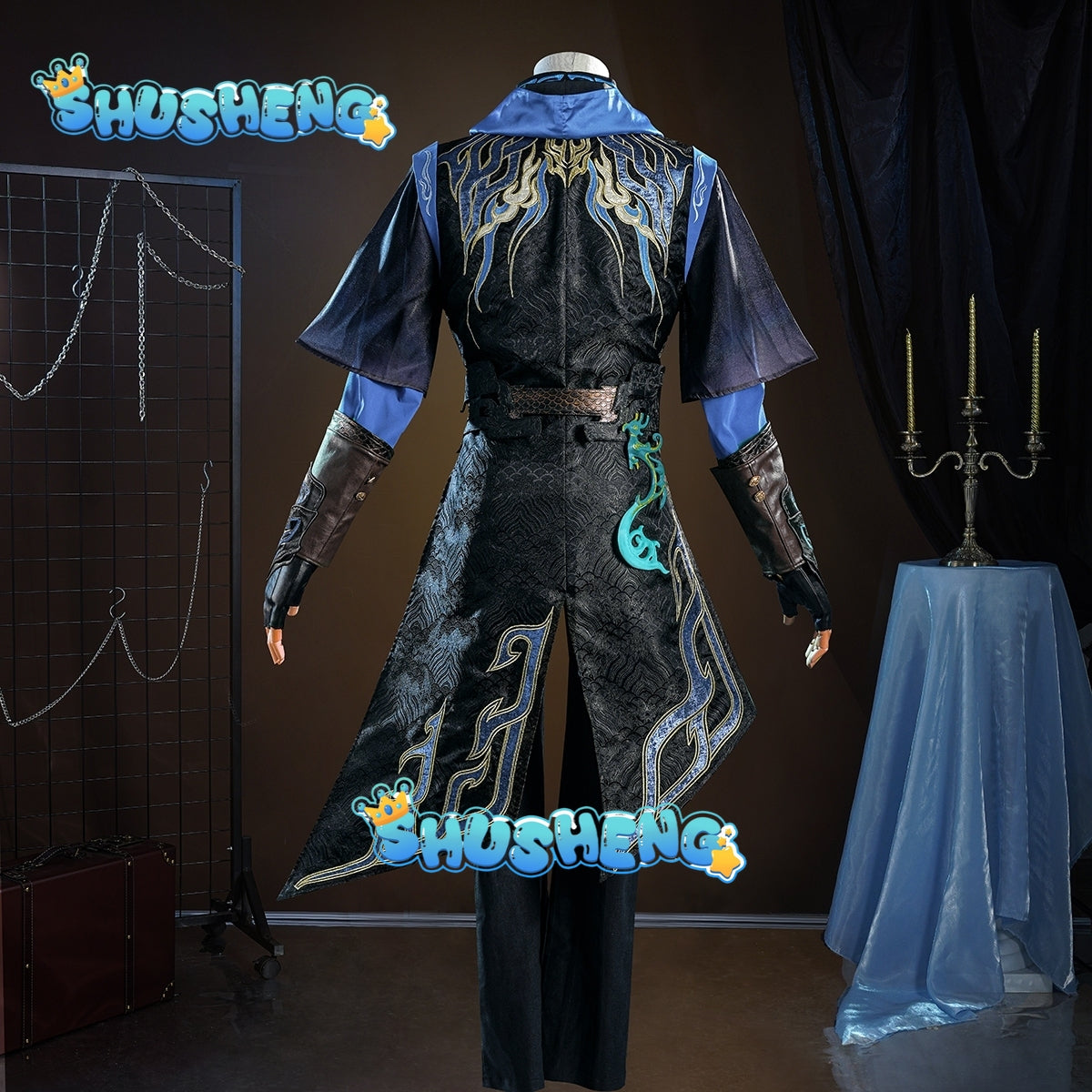 Naraka:bladepoint Kylin Zhang Redskin Cosplay Costume Cos Game Anime Party Uniform Hallowen Play Role Clothes Clothing