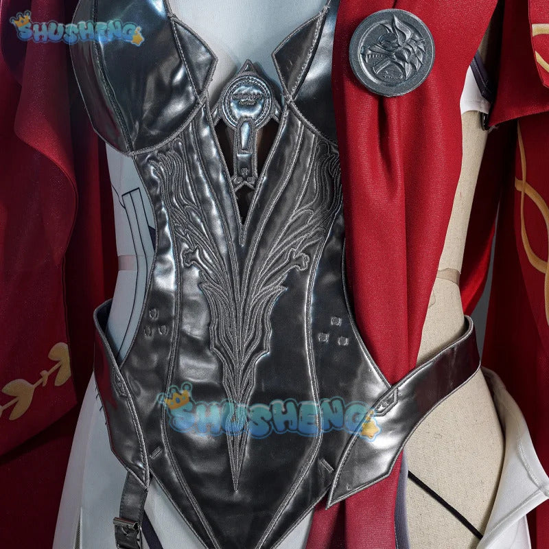 Wuthering Waves Lupa Cosplay Costume Gladiator Summer Rhapsody Uniform Halloween Carnival Party Clothing for Women
