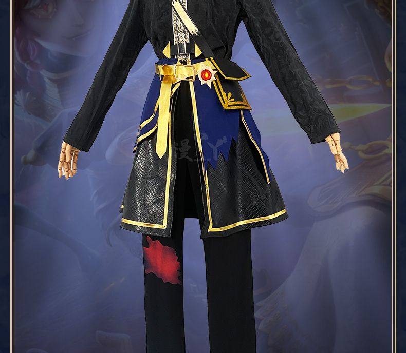 Identity V Frederick Kreiburg Cosplay Costume Composer Dragon Hunter Uniform Suit Halloween Costumes