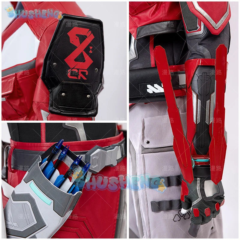 Apex legends Sparrow Cosplay Costume Uniform Halloween Carnival Party Christmas Play Role Clothes Clothing for Women