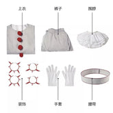 Movie Chapter Two Pennywise Cosplay Costumes Clown joker Halloween Mask Adult Kids Children Gift Home Clothes Super Cos Suits