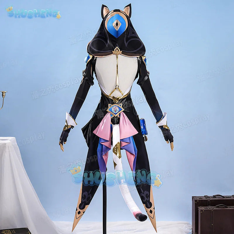 Cipher Cosplay Costume Game Honkai:Star Rail Uniform Halloween Carnival Party Christmas Play Role Clothes Clothing for Women
