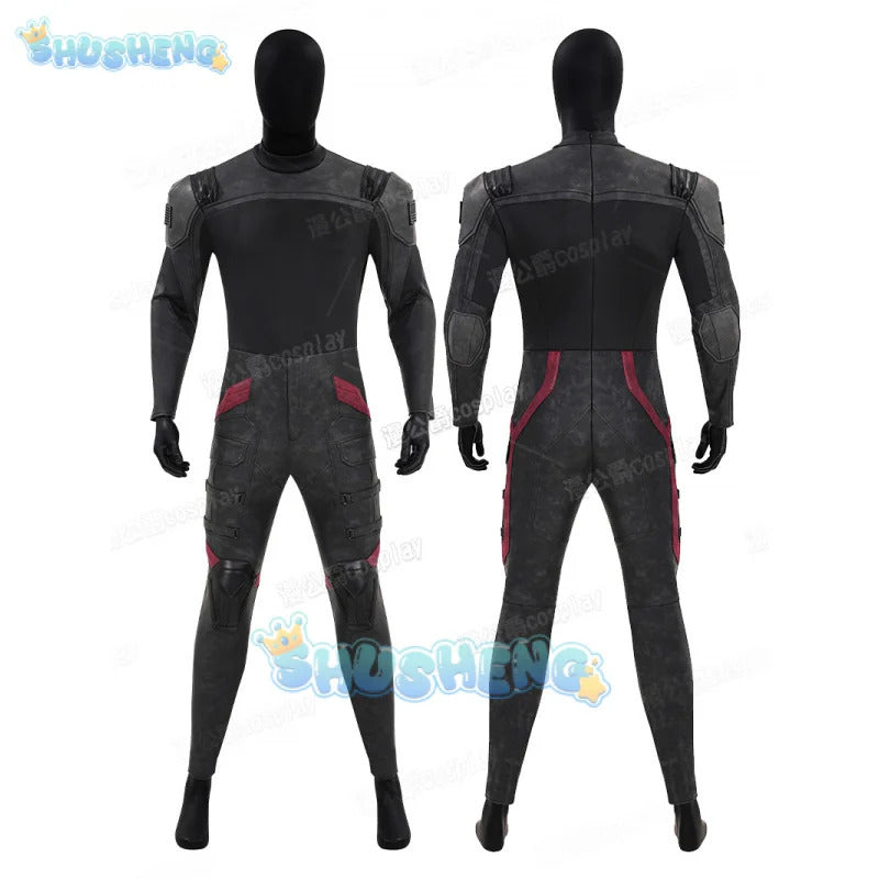 Movie Thunderbolts John Walker Cosplay Costume Agent Uniform Halloween Carnival Party Christmas Play Role Clothes Clothing