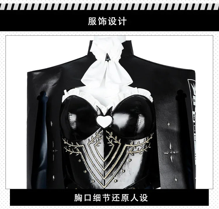 Game Metaphor:ReFantazio Ezelin Hockenberger Cosplay Costume Uniform Halloween Carnival Party Play Role Clothes Clothing