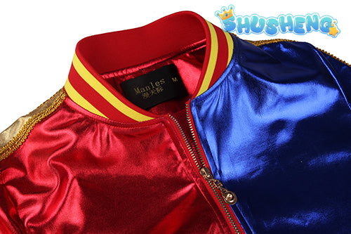Harley Quinn Cosplay Costumes Suicide Squad Squad Jacket Pants Sets Halloween Anime Costume