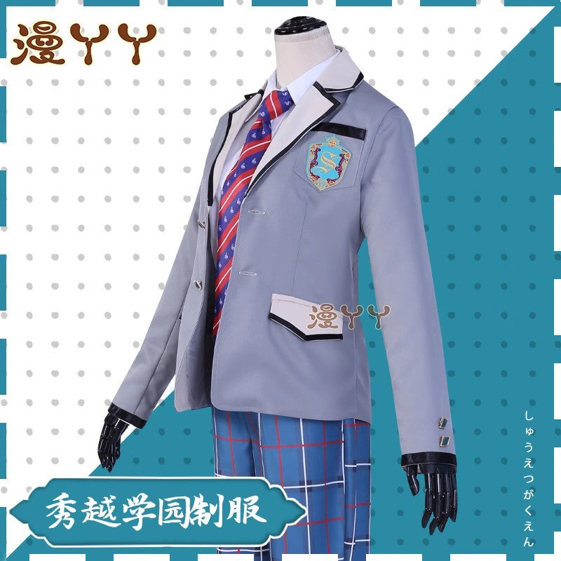 Game Ensemble Stars Ran Nagisa Saegusa Ibara Cosplay Costume Party Uniforms Suit