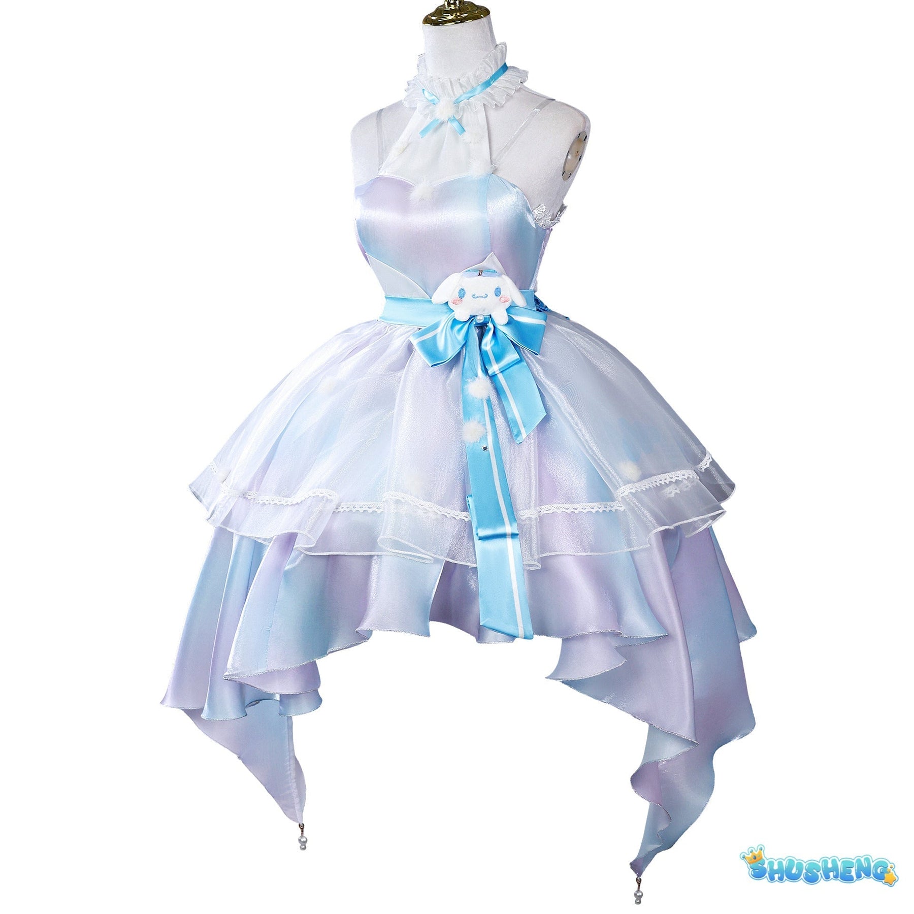 Honor of Kings yao cos Sanrio Cinnamoroll cospla clothing yao cospaly wig yao cospaly shoes