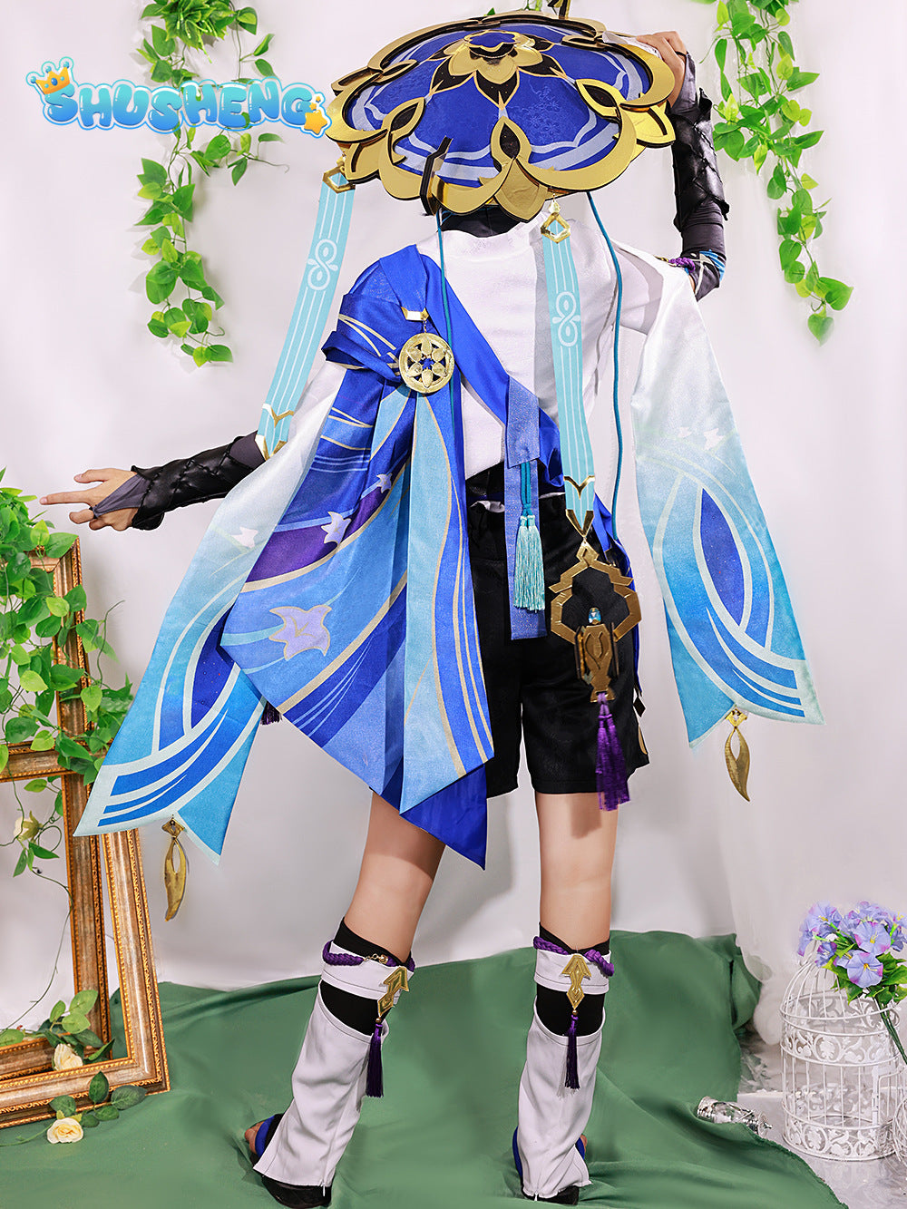Wanderer Cosplay Costume Full Set with Hats Cosplay Costume Cosplay Kimono Halloween