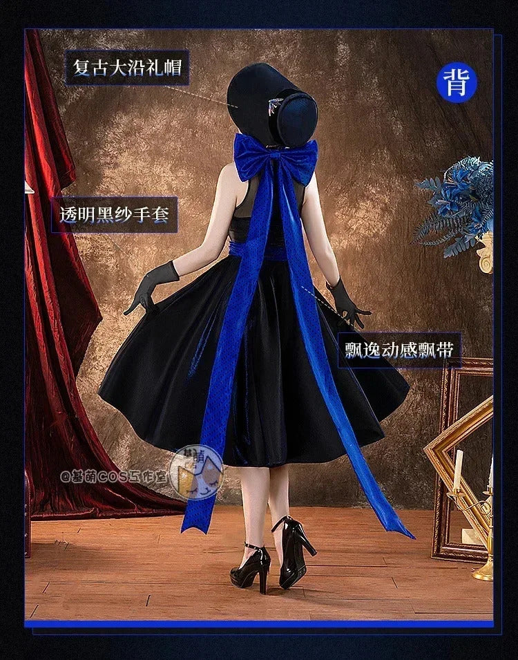 Game Reverse:1999 Ms. Grace Cosplay Costume Uniform Halloween Carnival Party Christmas Play Role Clothes Clothing for Women