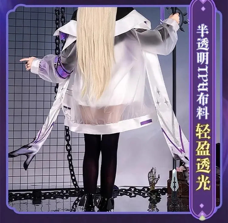 Arknights Necrass Eblana Cosplay Costume Uniform Halloween Carnival Party Christmas Play Role Clothes Clothing