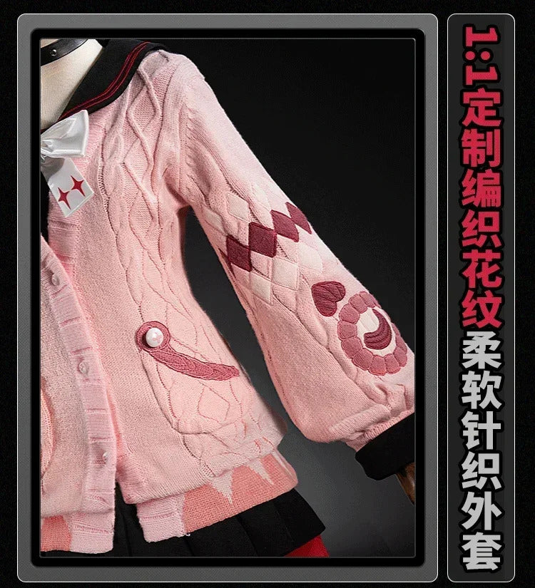 Ukinami Yuzuha Cosplay Costume Zenless Zone Zero Uniform Halloween Carnival Party Christmas Play Role Clothes Clothing for Women