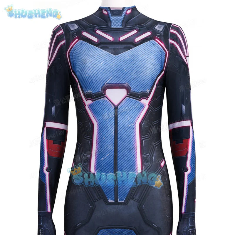 Split Fiction Mio Hudson Cosplay Costume Jumpsuit Halloween Carnival Party Christmas Play Role Clothes Clothing for Women