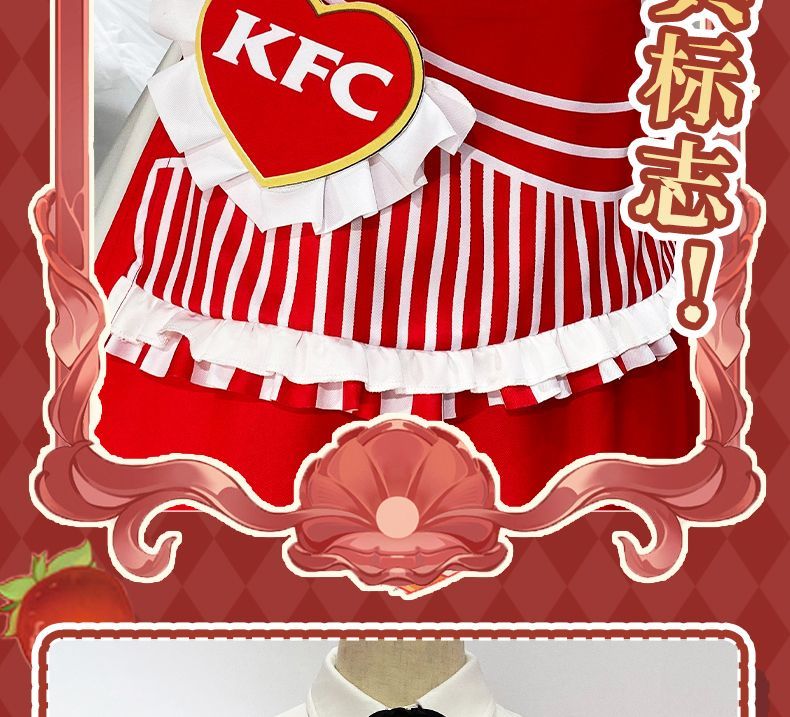 Identity V Grace Naiad Game Suit Sweet Lovely Maid Dress Cosplay Costume Halloween Party Role Play Outfit Women
