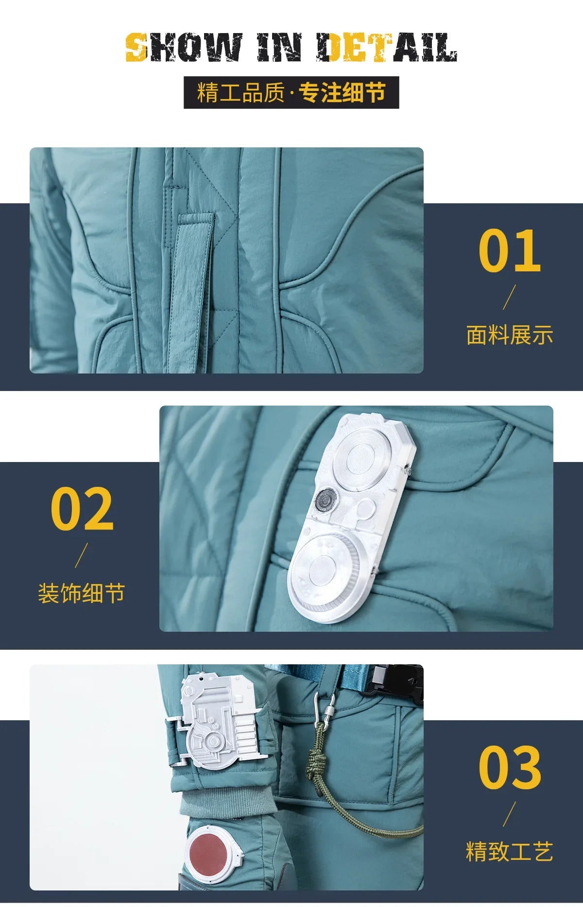 Mickey 17 Mickey Barnes Cosplay Costume Uniform Halloween Carnival Party Christmas Play Role Clothes Clothing for Men