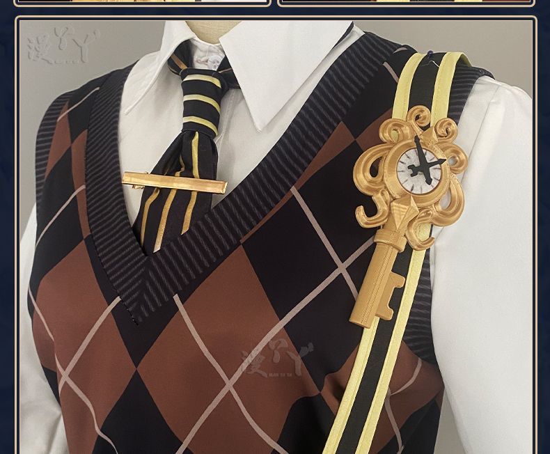 Game Identity V Mechanic Tracy Reznik Cosplay Costume Party Suit Shirt Vest Pants Halloween Uniform Anime Clothes