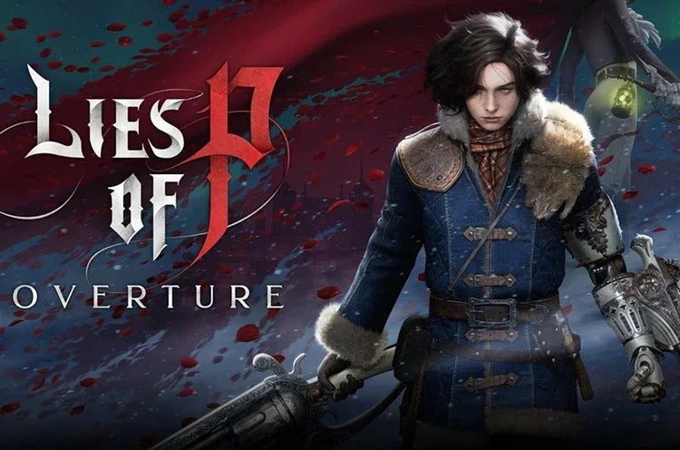 Lies of P: Overture Male lead P Cosplay Costume Coat pants belt props accessories scarf set Halloween party new fashion uniform