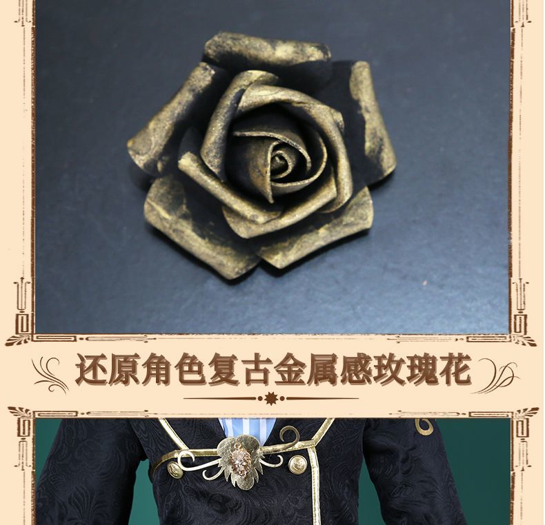 Anime Game Identity ⅤSurvivor Mechanic Tracy Reznik Cosplay Costume Puppeteer Skin Printing Uniform Man Woman Carnival Suit