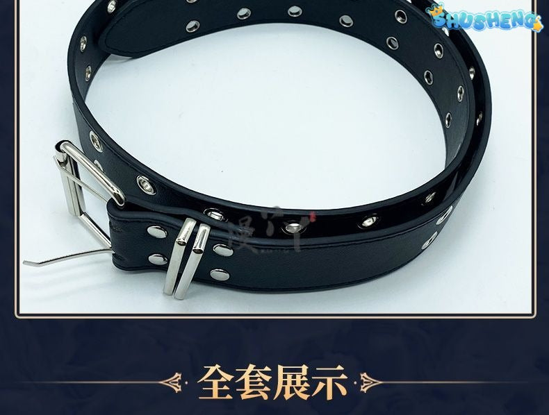 Game Love And Deepspace Leather Sylus Cosplay Costume Cos Qinche Sylus Party Uniform Women Men Hallowen Play Role Clothes
