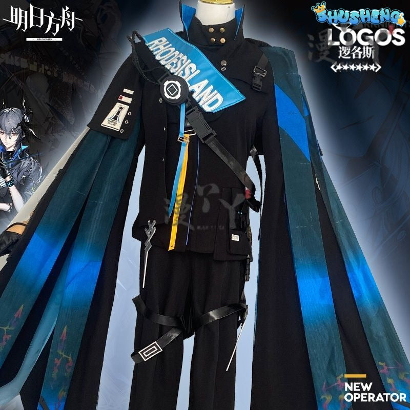 Arknights Logos Anniversary Game Suit Gorgeous Uniform Cosplay Costume Halloween Party Role Play Outfit Men