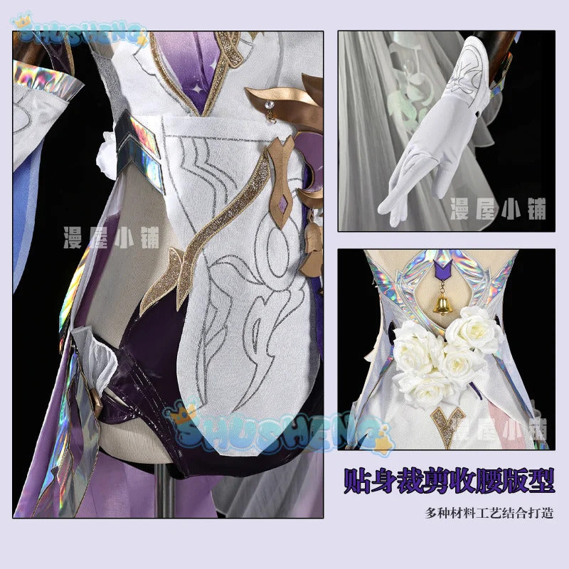 Elysia Cosplay Costume Game Honkai Impact 3 Uniform Halloween Carnival Party Christmas Play Role Clothes Clothing for Women