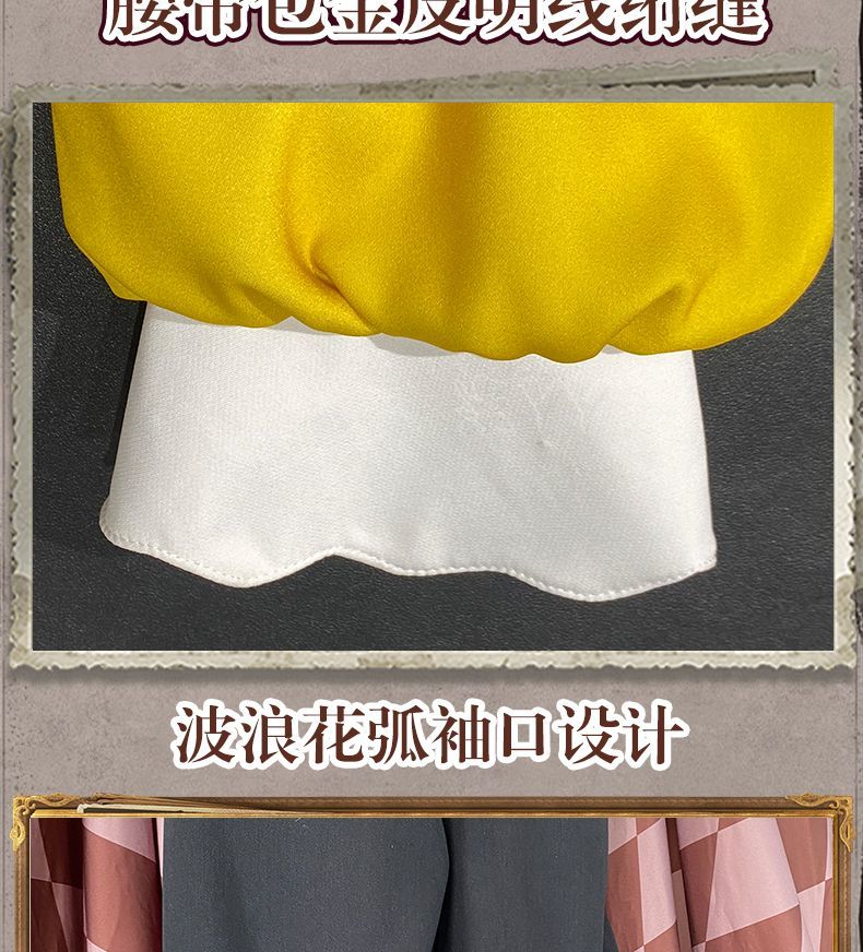 Andrew Kreiss Grave Keeper Cosplay Costume Game Identity V Uniform With Cloak Beret Halloween Party Role Play Outfit