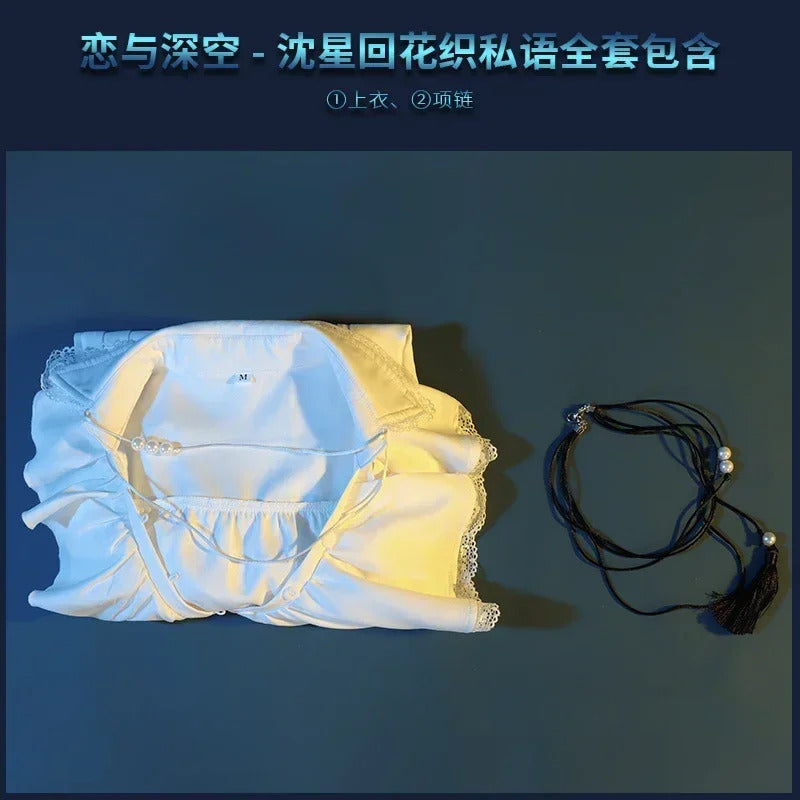 Game Love and Deepspace Xavier Cosplay Costume Lost Flower Hue Uniform Halloween Carnival Party Christmas Play Role Clothes