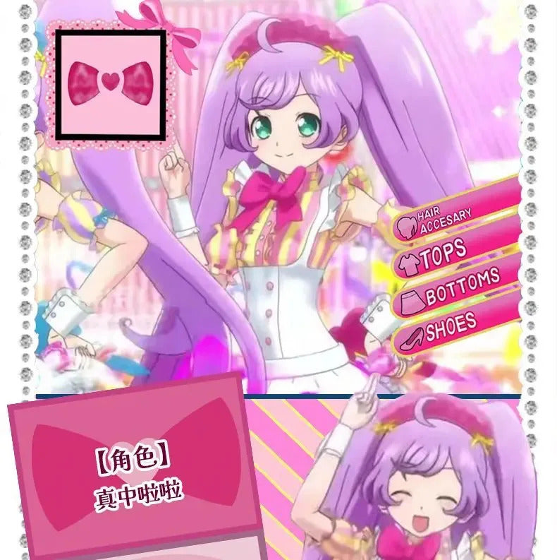 Anime Manaka Laala Pripara Cosplay Costume New Sweet Lolita Dress Wig Accessories Props Uniform Men and Women Cute Maid Set