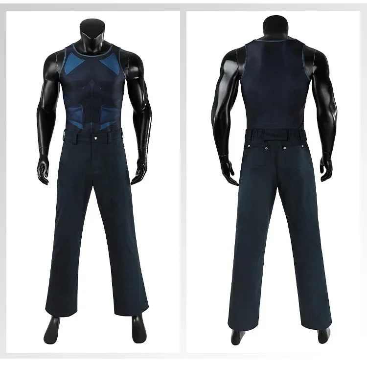 Rivals WOLVERINE Cosplay Costume Men Jacket Pant Superhero Rival Costume Logan Coat Outfit Male Halloween Clothes Party Full Set