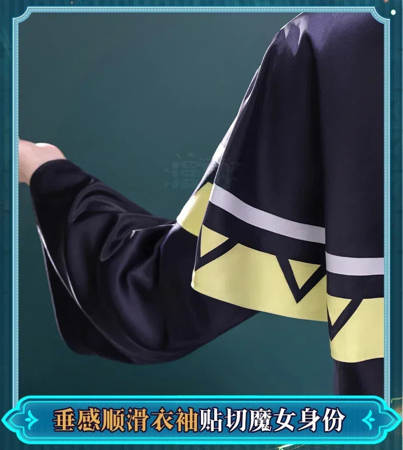 The Secret of the Silent Witch Monica Everette Cosplay Costume Uniform Halloween Carnival Party Christmas Play Role Clothing
