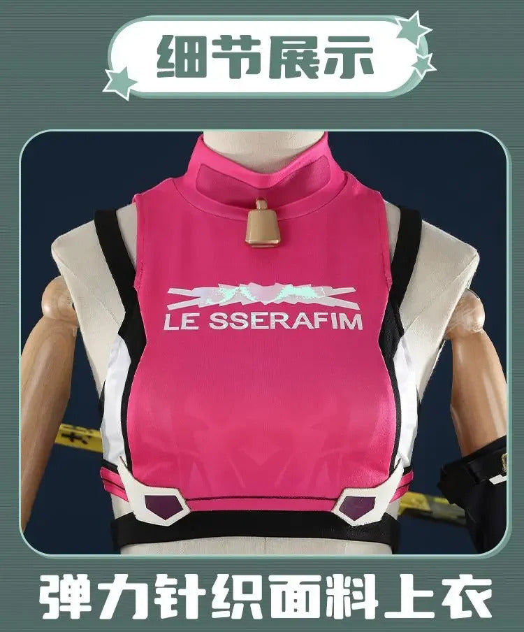 Game Juno OVERWATCH2 Cosplay Costume Halloween party casual men women uniform jacket strapless pants prop set