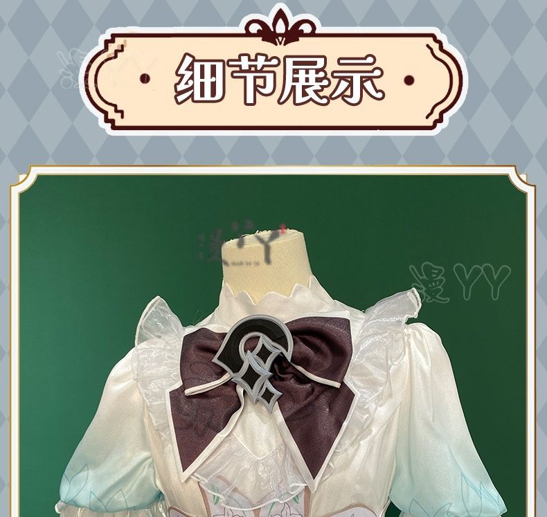 Dolia Cosplay Costume Game Honor of Kings Doria Costume Uniform Dress Headgear Set Duo Liya Role Play Clothing Women Dress