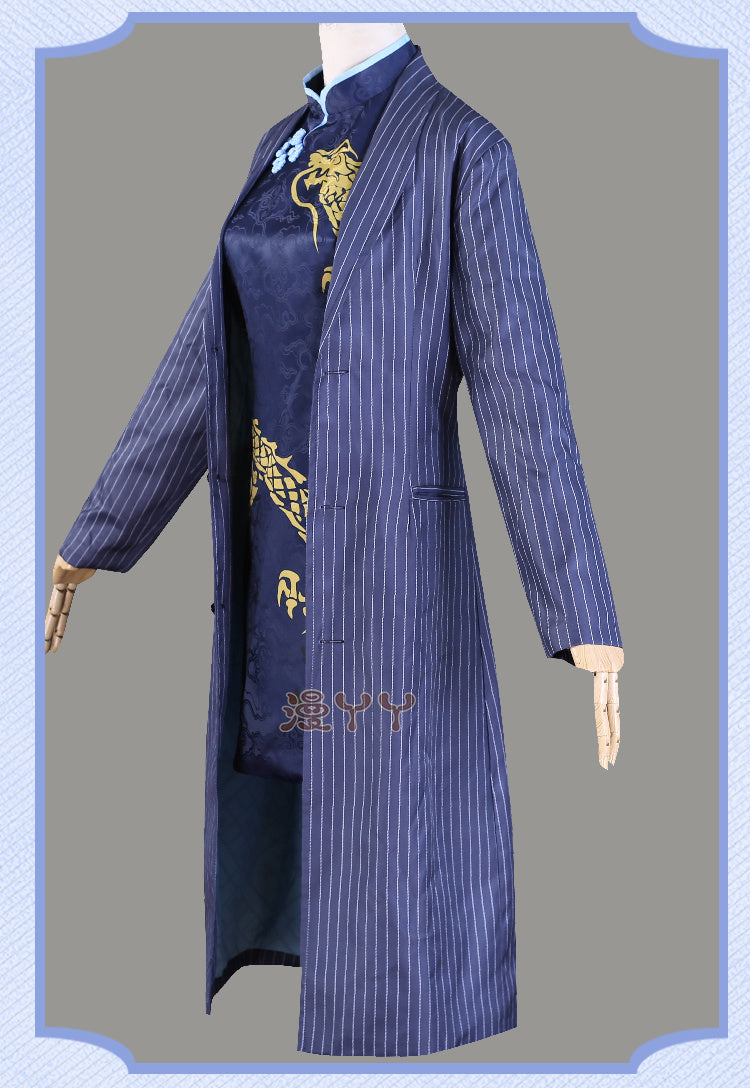 Blue Archive Game Cosplay Kisaki Costume Chinese-style Cheongsam Sexy Qipao Full Set Role Play Outfit Halloween Party Women