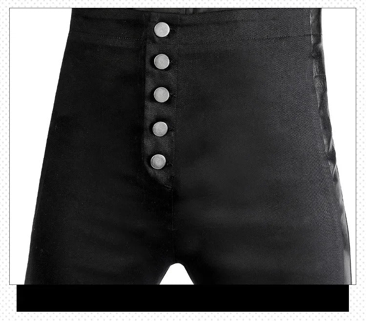 Geralt Witcher 3 Wild Hunt Cosplay Geralt Costume Men Handsome Black Leather Coat Belt Gloves Party Halloween Uniform Full Set