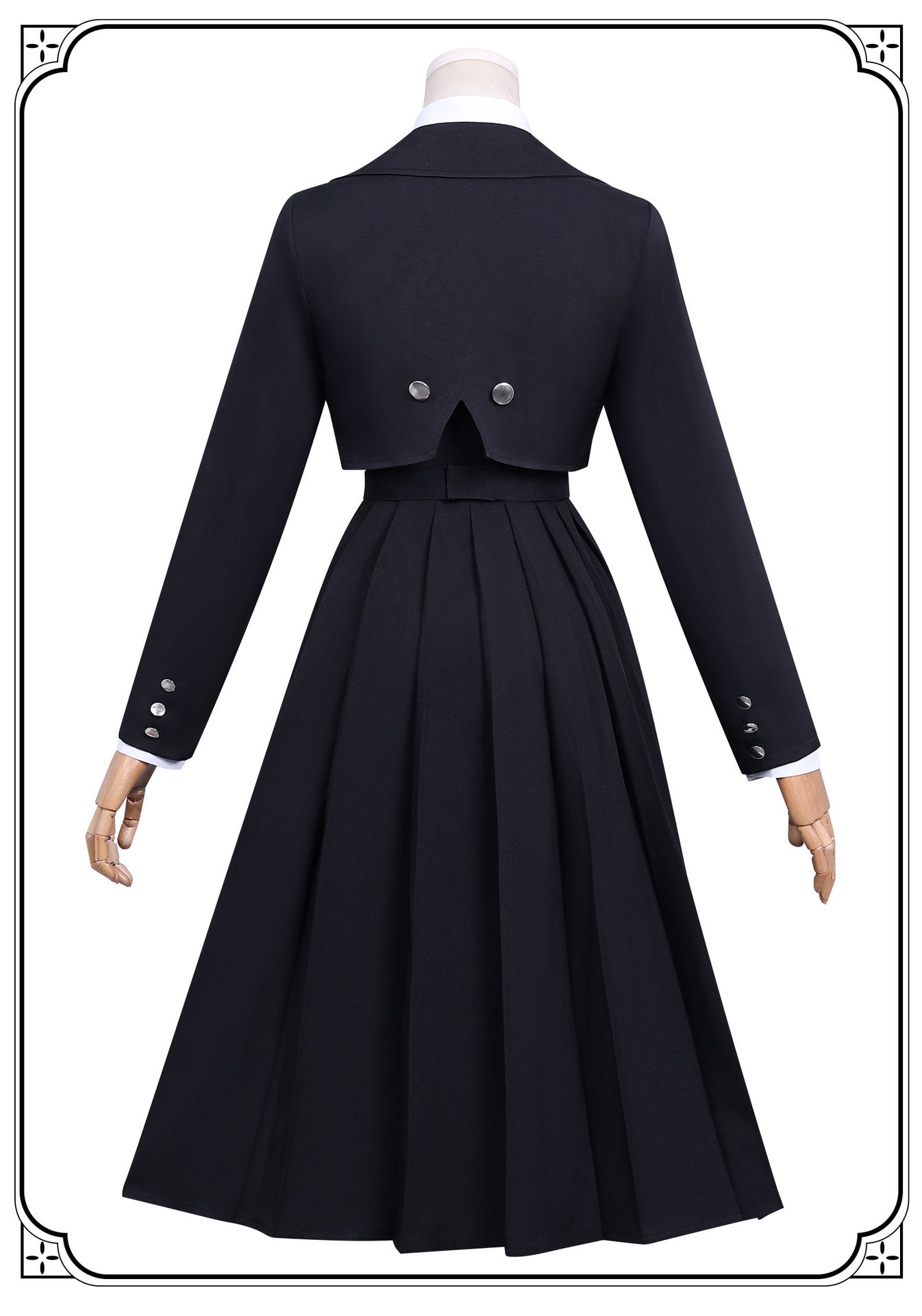 Anime Rock Is A Lady's Modesty Shiraya Tamaki Cosplay Costume Japanese JK Black School Uniform Skirt Woman Cute Campus Suit 2025