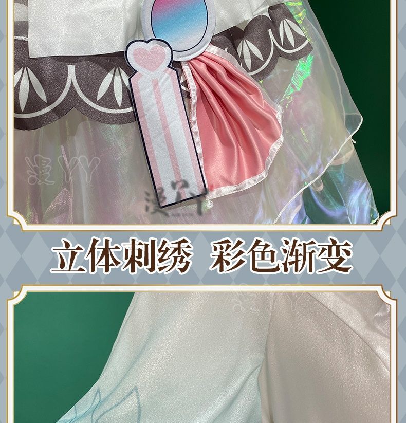 Dolia Cosplay Costume Game Honor of Kings Doria Costume Uniform Dress Headgear Set Duo Liya Role Play Clothing Women Dress
