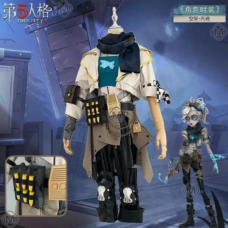 Identity Ⅴ Martha Behamfil Coordinator Cosplay Costume Halloween Party New Uniform Props Wig Accessories Men Women Fashion Set