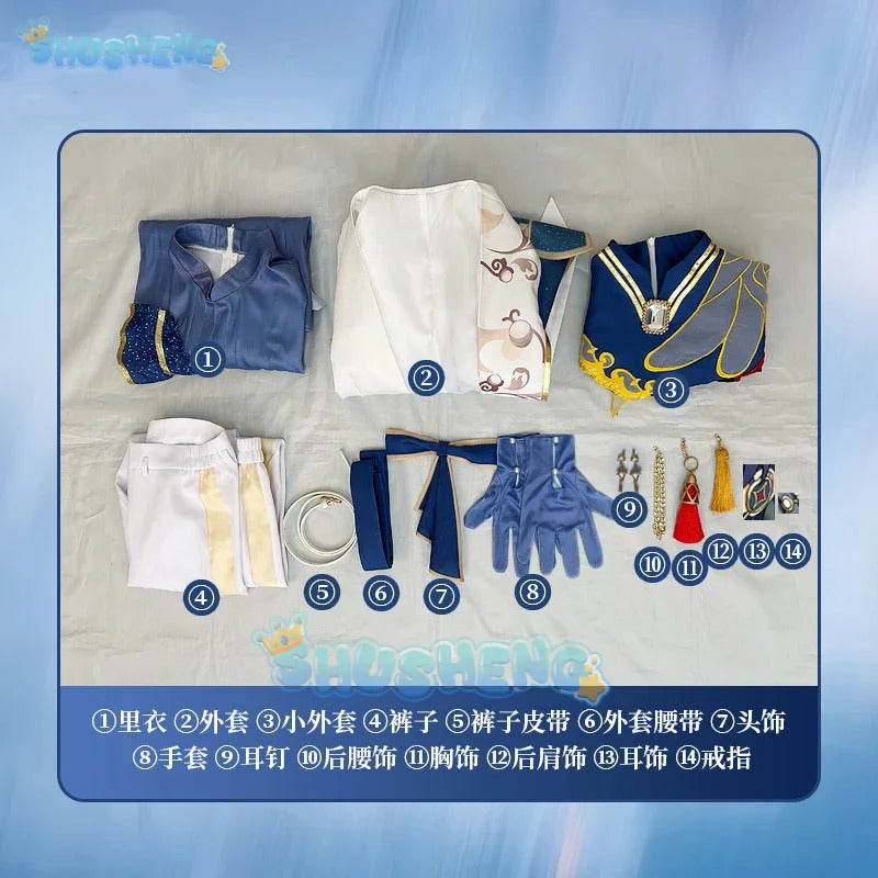 Ensemble Stars! Tenshouin Eichi Himemiya Tori Hibiki Wataru Fushimi Yuzuru Cosplay Costume Cos Game Anime Party Uniform Hallowen