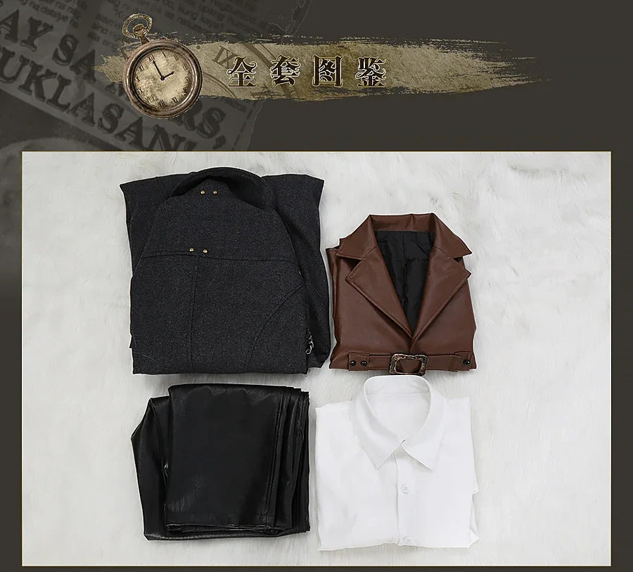 Gehrman Hunter Cosplay Costume Game Bloodborne Uniform Halloween Carnival Party Christmas Play Role Clothes Clothing for Men