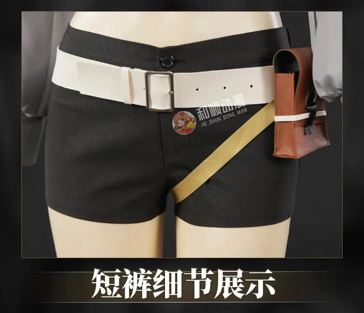 Anime GACHIAKUTA Giver Riou Cosplay Costume Coat pants belt props wig set Halloween party men's and women's casual New uniforms