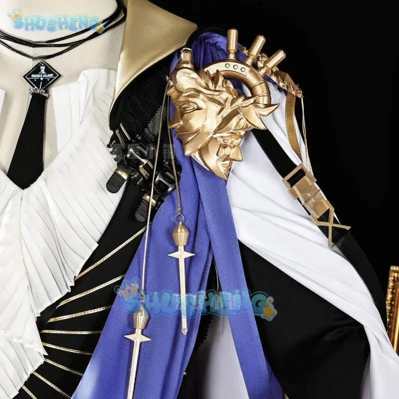 Arknights Phantom Dionysus Cosplay Costume Uniform Halloween Carnival Party Christmas Play Role Clothes Clothing for Men